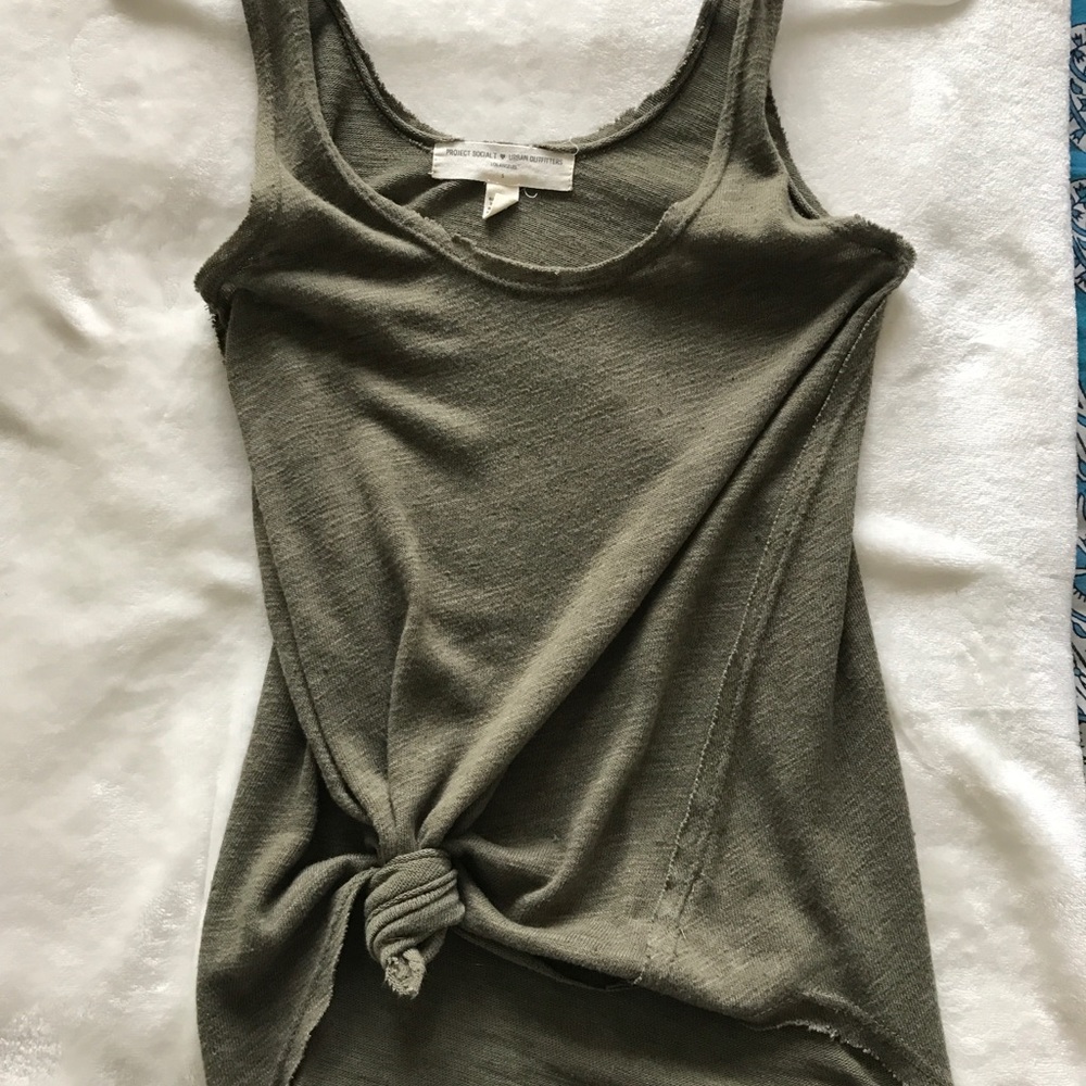 Project Social T for Urban Outfitters green tank